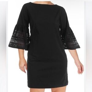 LAUREN RALPH LAUREN Womens Laser fit Bell Sleeves Cocktail Dress Size 10 Nwt